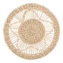 Διακοσμητικό τοίχου Lela pakoworld σετ 3 τεμαχίων φυσικό