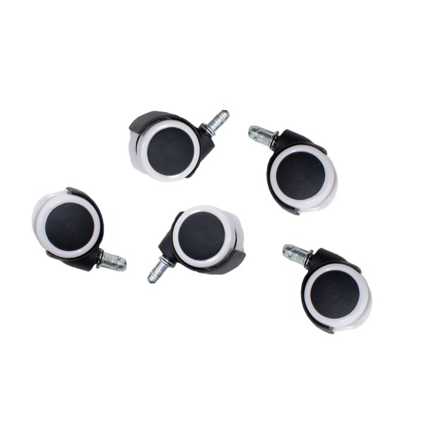 Ροδάκια σετ 5 τεμ για καρέκλες γραφείου Beviane pakoworld