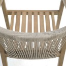 Πολυθρόνα Malibu II pakoworld μασίφ ξύλο ακακίας-ύφασμα σε φυσική-μπεζ απόχρωση 58x63x74εκ | Συσκευασία 2 τμχ