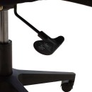 Καρέκλα γραφείου εργασίας Ghost pakoworld με ύφασμα mesh χρώμα μαύρο