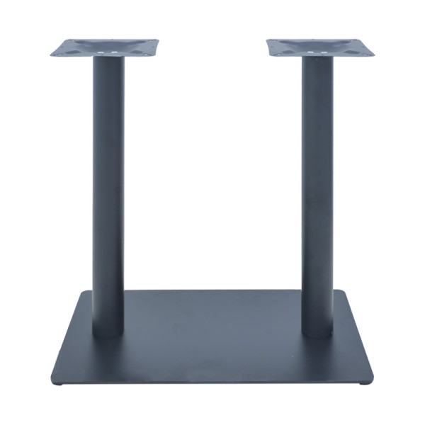 Βάση τραπεζιού μπαρ Givosa pakoworld μεταλλική σε μαύρη απόχρωση 73x40x108εκ