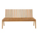 Πολυμορφικός καναπές-παγκάκι Jey pakoworld teak ξύλο σε φυσική απόχρωση 150x57.5x80εκ