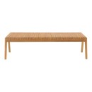 Πολυμορφικός καναπές-παγκάκι Jey pakoworld teak ξύλο σε φυσική απόχρωση 150x57.5x80εκ