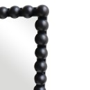 Καθρέπτης Ledalo pakoworld ξύλο σε μαύρη απόχρωση 45x4.5x130εκ