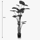 Διακοσμητικό φυτό σε γλάστρα Taro Plant Inart πράσινο Φ90x180εκ