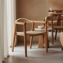 Πολυθρόνα Ganny pakoworld teak ξύλο και pe σχοινί σε φυσική απόχρωση 61x58x71εκ