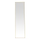 Καθρέπτης Moira pakoworld αλουμίνιο σε χρυσή απόχρωση 40x28x150εκ