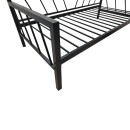 Κρεβάτι-Καναπές Remmie pakoworld μέταλλο μαύρο 90x190εκ