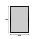 Πίνακας Linento pakoworld τρίπτυχος με ψηφιακή εκτύπωση και πλαίσιο 33x0.3x48εκ