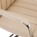 Καρέκλα γραφείου διευθυντή Morales pakoworld pu cappuccino 60x70x118-124εκ