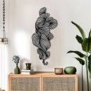 Διακοσμητικό τοίχου Bilem pakooworld μαύρο μεταλλικό 20x0,15x50εκ