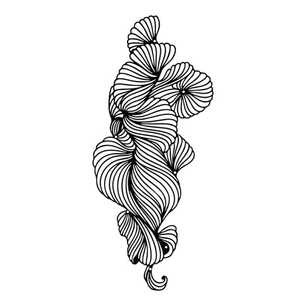 Διακοσμητικό τοίχου Bilem pakooworld μαύρο μεταλλικό 20x0,15x50εκ