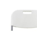 Καρέκλα catering-συνεδρίου πτυσσόμενη Edison pakoworld χρώμα λευκό | Συσκευασία 4 τμχ