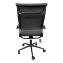 Καρέκλα γραφείου διευθυντή Valter pakoworld pu μαύρο 55.5x58x108εκ