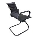 Καρέκλα γραφείου επισκέπτη Valter pakoworld pu μαύρο 55.5x48x88εκ