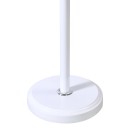 Καλόγερος Serea pakoworld μέταλλο σε λευκή-φυσική απόχρωση Φ30x175εκ