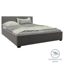 Κρεβάτι Norse pakoworld ύφασμα ανθρακί με αποθηκευτικό χώρο 160x200εκ