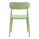 Καρέκλα Amvroan στοιβαζόμενη pakoworld με UV protection pp μέντα 51x49x79.5εκ