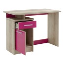 Γραφείο εργασίας Looney pakoworld χρώμα castillo-ροζ 100x55x75εκ