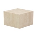 Βοηθητικά τραπέζια Coffina pakoworld σετ 2τεμ mdf σε όψη τραβερτίνας