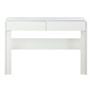 Κονσόλα Zeplen pakoworld λευκό mdf 110x38x75εκ