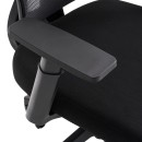 Καρέκλα γραφείου διευθυντή Cadrey pakoworld mesh μαύρο 67x64x120-128εκ