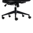 Καρέκλα γραφείου διευθυντή Cadrey pakoworld mesh μαύρο 67x64x120-128εκ