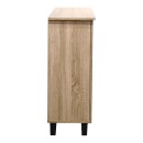 Παπουτσοθήκη-ντουλάπι Mantam pakoworld 12 ζεύγων sonoma 78x34x87εκ