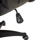 Καρέκλα γραφείου διευθυντή Roby pakoworld με pu χρώμα μαύρο