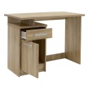Γραφείο εργασίας Looney pakoworld χρώμα sonoma 100x55x75εκ