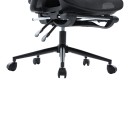 Καρέκλα γραφείου διευθυντη Vigo pakoworld mesh χρώμα μαύρο 52x70x118-124εκ