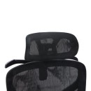 Καρέκλα γραφείου διευθυντη Vigo pakoworld mesh χρώμα μαύρο 52x70x118-124εκ