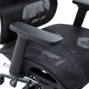 Καρέκλα γραφείου διευθυντη Vigo pakoworld mesh χρώμα μαύρο 52x70x118-124εκ