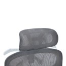 Καρέκλα γραφείου διευθυντη Vigo pakoworld λευκό- mesh γκρι 52x70x118-124εκ