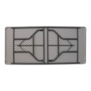 Τραπέζι catering-συνεδρίου Aprilia pakoworld λευκό μονοκόμματη επιφάνεια 198x90x74εκ