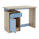 Γραφείο εργασίας Looney pakoworld χρώμα castillo-μπλε 100x55x75εκ