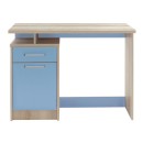 Γραφείο εργασίας Looney pakoworld χρώμα castillo-μπλε 100x55x75εκ