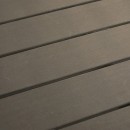 Τραπέζι Appa pakoworld αλουμίνιο και plywood σε ανθρακί απόχρωση Φ120x74εκ