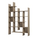 Βιβλιοθήκη Manco pakoworld sonoma 122x25.5x188εκ