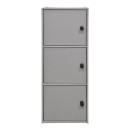 Ντουλάπα-στήλη Wirdia pakoworld ανοιχτό γκρι 30.5x24x71.5εκ