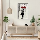 Διακοσμητικό τοίχου Raino pakooworld μαύρο μεταλλικό 35x0,15x50εκ