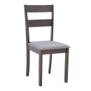 Tραπεζαρία επεκτεινόμενη Mabor-Dallan pakoworld ξύλο σε καρυδί απόχρωση 120-150x80x73,8εκ