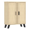 Παπουτσοθήκη-ντουλάπι Shoby pakoworld sonoma 70.5x30x91εκ