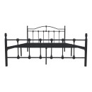 Κρεβάτι Wotso pakoworld μεταλλικό μαύρο 140x200εκ