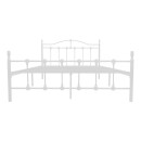 Κρεβάτι Wotso pakoworld μεταλλικό λευκο 140x200εκ