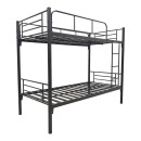 Κρεβάτι-κουκέτα Belit pakoworld μεταλλικό λευκό 90x190εκ