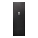 Ντουλάπα δίφυλλη Athos pakoworld σε wenge απόχρωση 60x42x180εκ