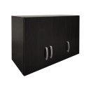 Ντουλάπα πεντάφυλλη με πατάρι Athos I pakoworld wenge 170x42x240εκ