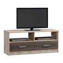Έπιπλο τηλεόρασης OLYMPUS pakoworld χρώμα castillo-toro 120x39,5x50εκ
