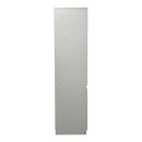 Ντουλάπα τρίφυλλη Merzia pakoworld  sonoma-λευκό 120x46.5x183εκ